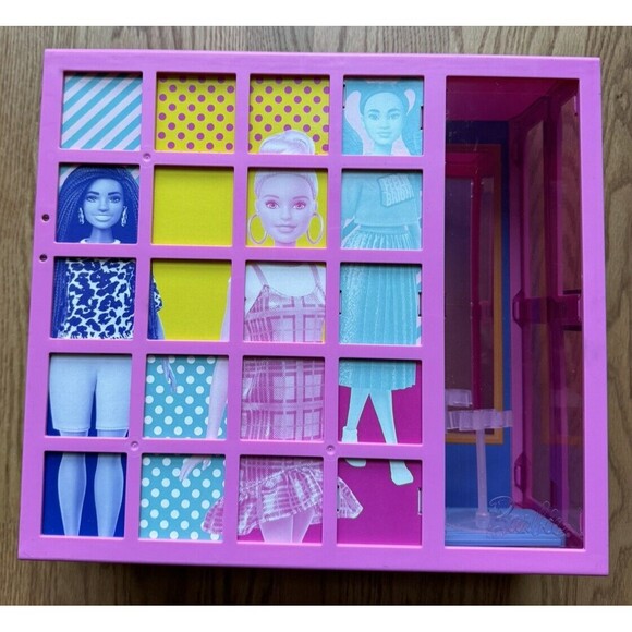 Barbie Dream Closet Folding Wardrobe 2019 Case Only Mattel GBK10 - Picture 10 of 11